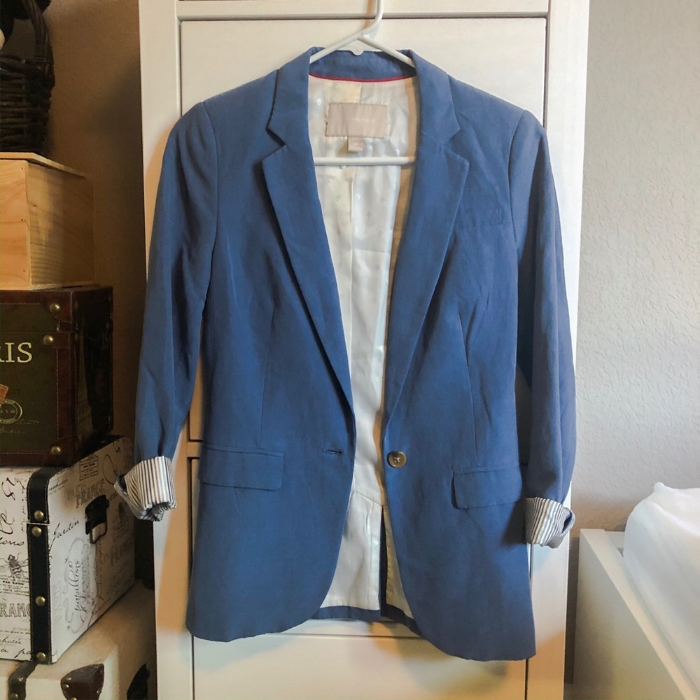 Banana Republic blue blazer